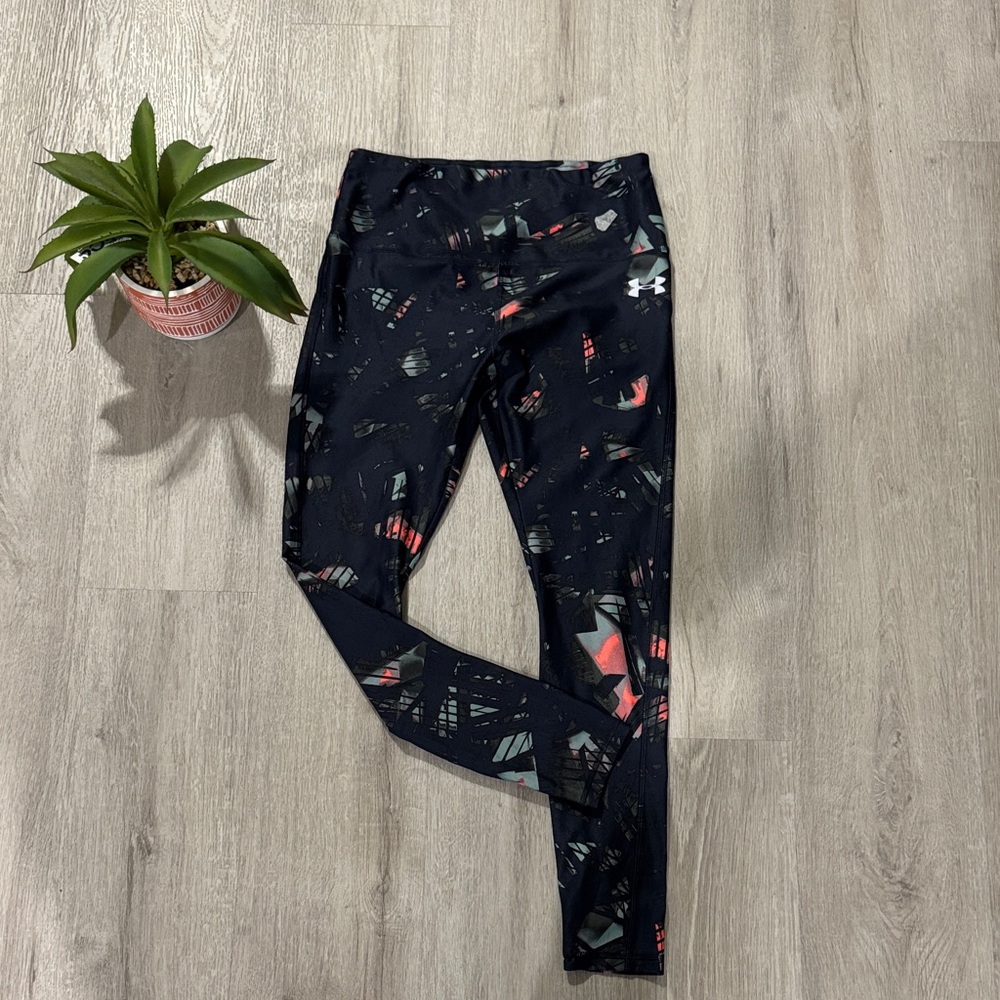 Under Armour Black Patterned Leggings